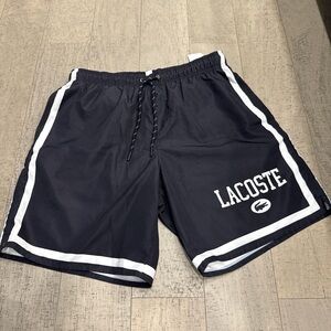 Lacoste Men's Dark Blue Athletic Shorts